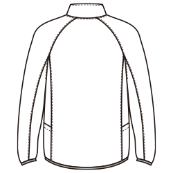 UZL1201-91 ワイン ジャケット le coq sportif/ルコックスポルティフ-UZL1201-91】男女兼用