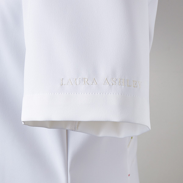 ナースジャケット（半袖）LW601-62(ローズXアメリピン ナースジャケット(ハンソデ) Ｓ(住商モンブラン)(24-6994-02-01) LW601-62-S ナースジャケット 半袖 住商モンブラン レディス ローズ