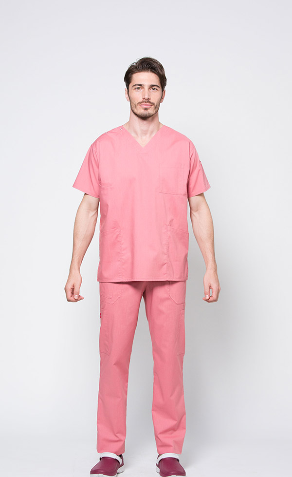 Dickies 7033SC-23 ミスティックピーチ　介護用シャツ 楽天市場】FOLK 7033SC-23 ディッキーズ 男女兼用 スクラブ