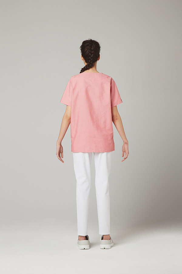 FOLK/フォーク-7000SC-13】PANTONE男女兼用スクラブ（チェリーピンク