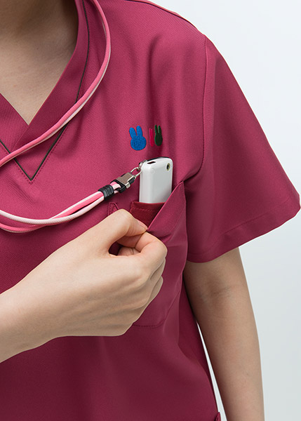 NAGAILEBEN/ナガイレーベン-MFT-5802-14】miffyミッフィー男女兼用上衣