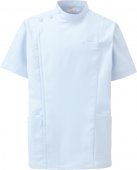 KAZEN/株式会社アプロンワールドの白衣-253-21メンズ半袖KCジャケット