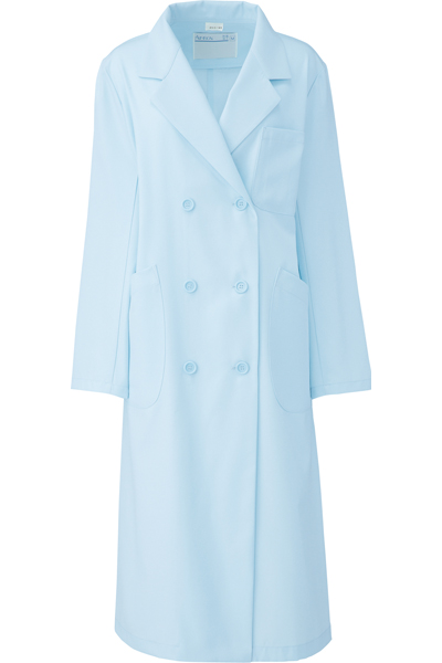KAZEN/株式会社アプロンワールドの白衣-265-91レディースダブル診察衣