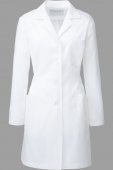 KAZEN/株式会社アプロンワールドの白衣-261-90レディースハーフコート