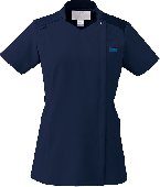 FOLK/フォーク-7038SC-17 レディースニットジップスクラブ&reg; ネイビー&times;ネイビー
