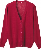 D-PHASE/ディーフェイズの白衣抗ピル長袖カーディガン