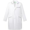 2016年最新白衣-KAZEN/株式会社アプロンワールドの白衣-114-18メンズハーフ丈コード診察衣