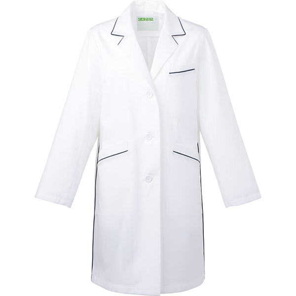 2016年新商品-KAZEN/株式会社アプロンワールドの白衣-126-18レディースハーフ丈コード診察衣