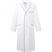KAZEN/株式会社アプロンワールドの白衣-118-18メンズ長袖シングル診察衣