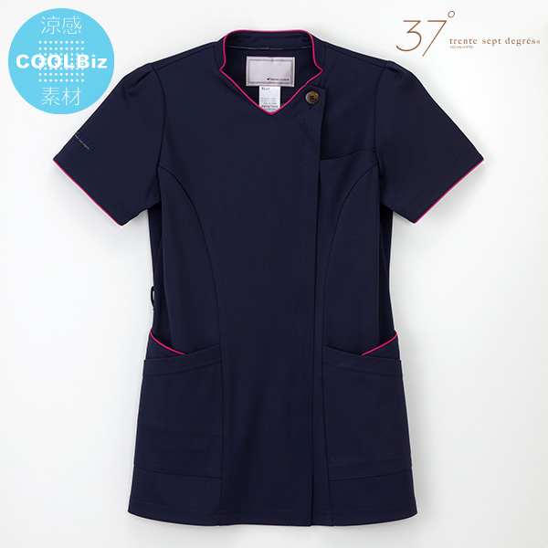 NAGAILEBEN/ナガイレーベン　AY-3782-NVP　ネイビー×ピンク