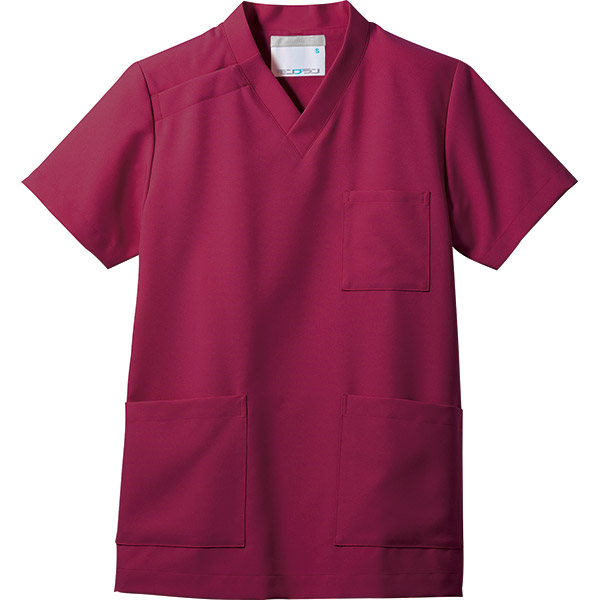 MONTBLANC/モンブラン-MS242-81】男女兼用スクラブ(ワイン）【タフ