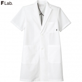 FOLK/フォークの白衣-1542PH-1男子シングルドクターコート半袖