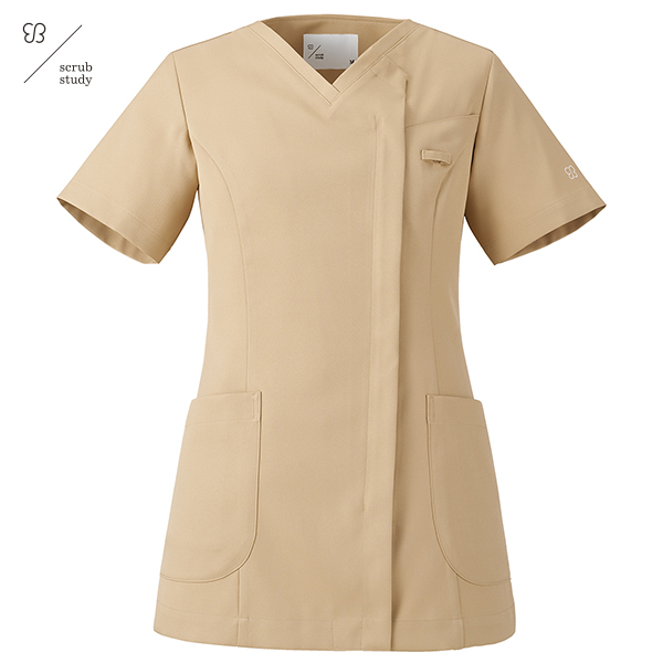 WEB限定商品-住商モンブラン/uka scrub study-UM500-5/0】半袖 