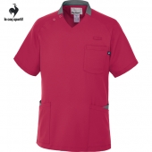 ルコックスポルティフ-UQM1548-93-男女兼用Vネックスクラブ