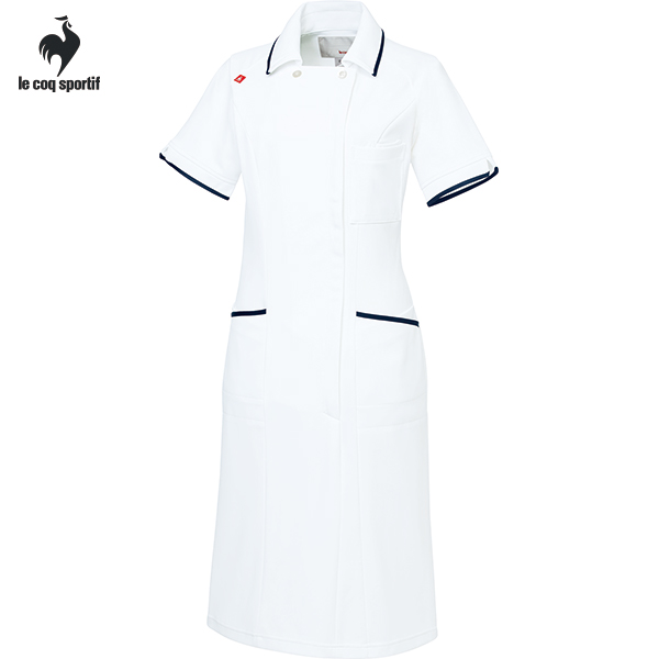 le coq sportif/ルコックスポルティフ-UQW0018-15】ワンピース（バニラ