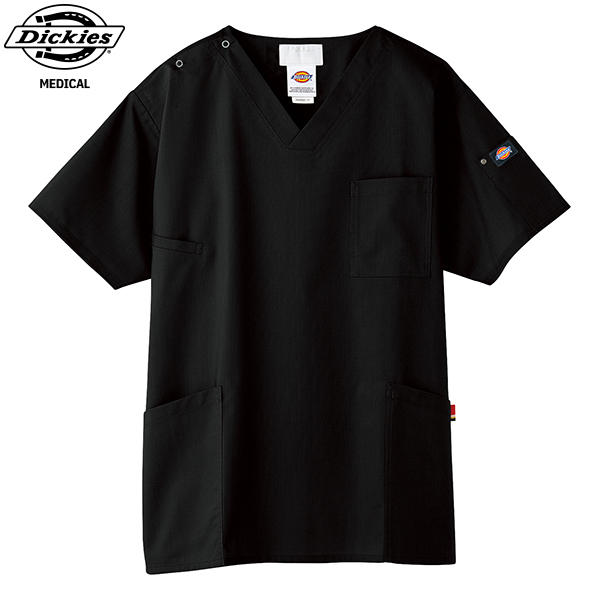 FOLK/フォークの白衣-7033SC-9Dickies-男女兼用スクラブ