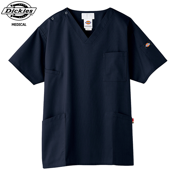 FOLK/フォーク-7033SC-27】Dickies-男女兼用スクラブ（ダークネイビー