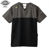 FOLK/フォークの白衣-7040SC-5Dickies-男女兼用バイカラースクラブ