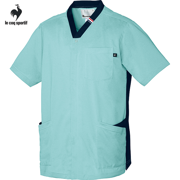 ルコックスポルティフ-UQM1556-60-男女兼用Vネックスクラブ