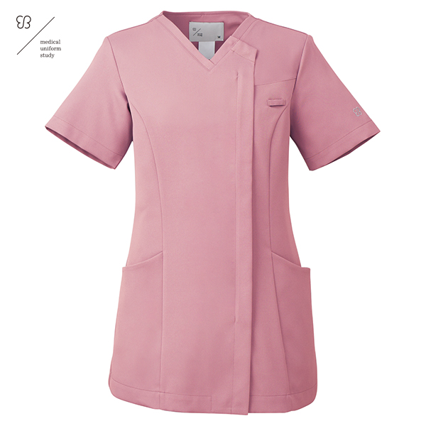 医療白衣 ミズノ ナース服 スクラブ ピンク ミズノ MIZUNO 制菌 透防止