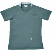 Lohapi/UP15505-4/スクラブジャケット/ダスティブルー