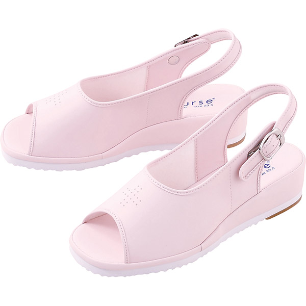 Folk フォーク 758 3 レディースナースサンダル ピンク 医療白衣ユニフォーム Com Folk フォーク 758 3 レディースナースサンダル ピンク 医療白衣ユニフォーム Com