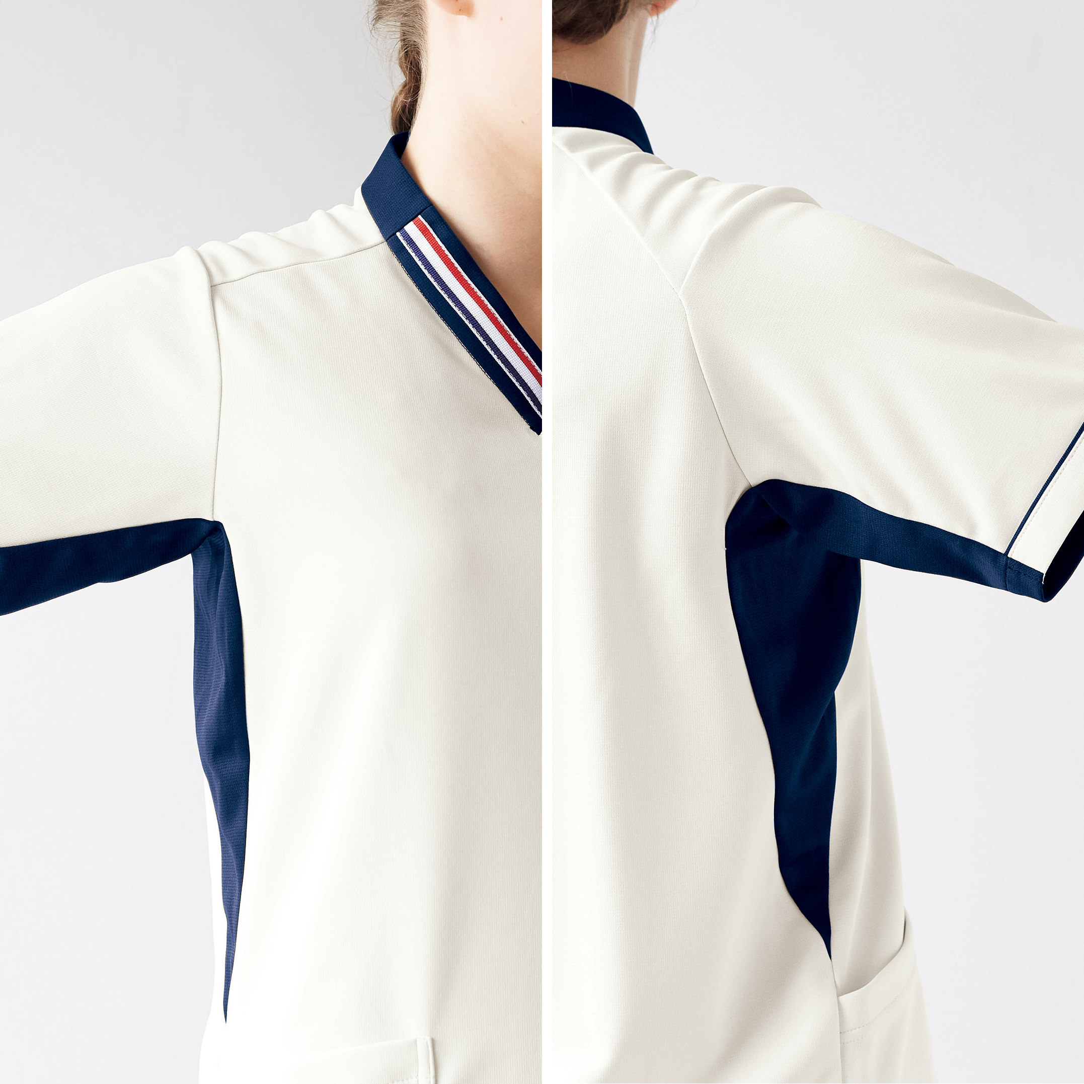 le coq sportif/ルコックスポルティフ-UZL3092-5】ニットスクラブ