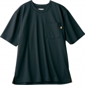住商モンブラン/オニベジ-OV2512-0 男女兼用ワイドTシャツ ブラック